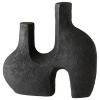 Skulptur Binge in Schwarz - Schwarz, Kunststoff (28/27/8cm) - Mömax