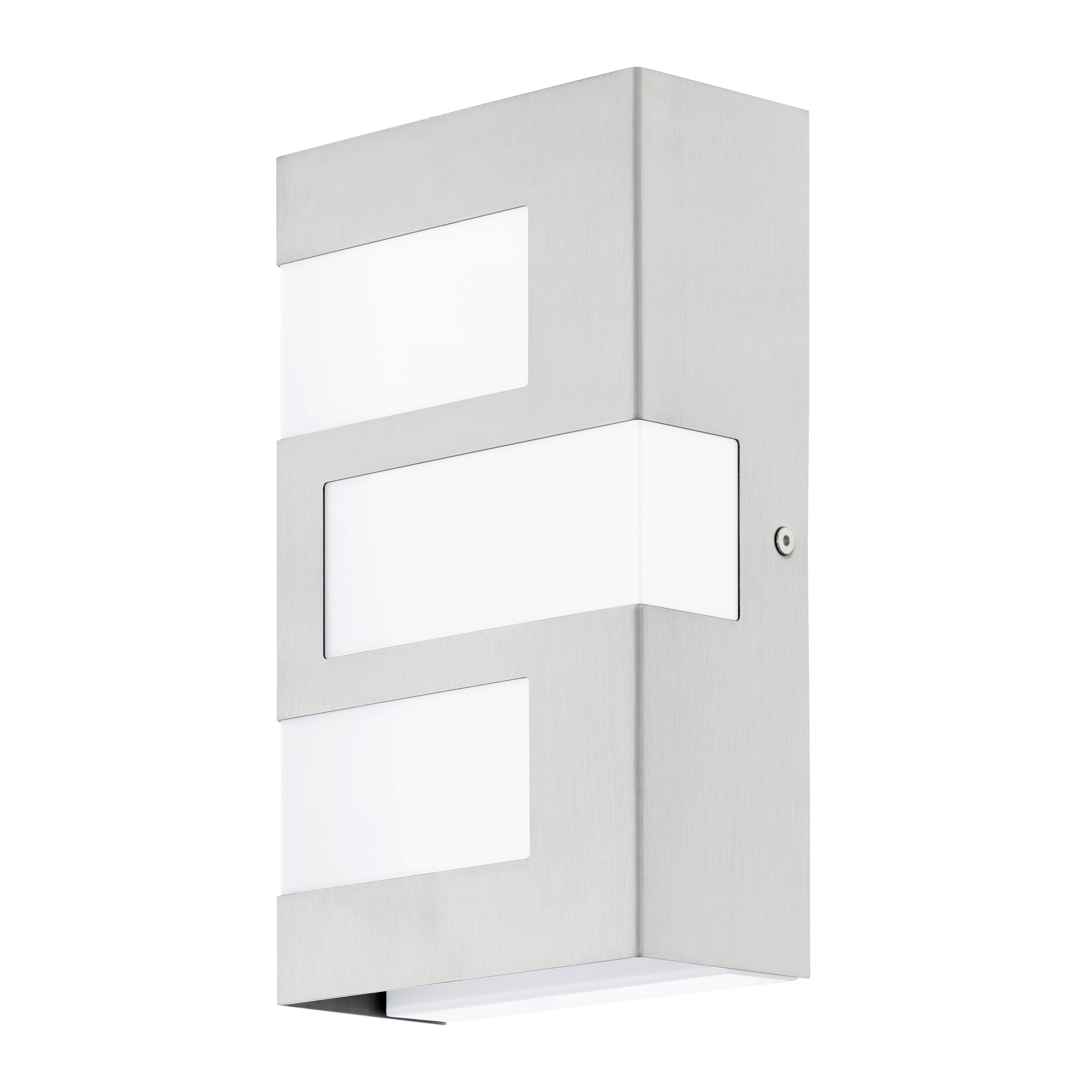 Aussenleuchte 94086 Ralora - Edelstahlfarben, Konventionell, Kunststoff/Metall (7/2,4/1,4cm) - Eglo