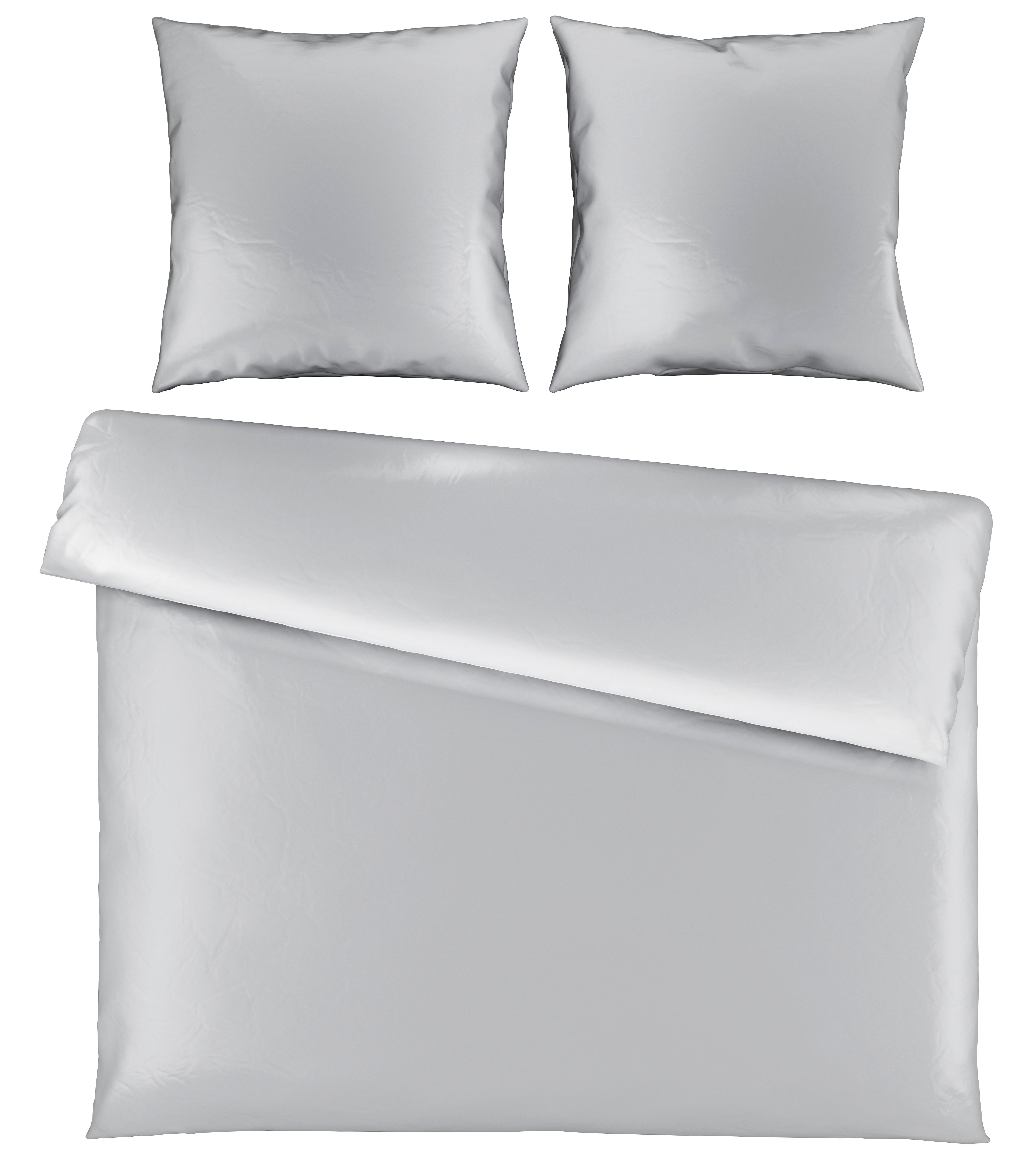 POŚCIEL SEGESTA - szary, Modern, tkanina (200/200cm) - Novel