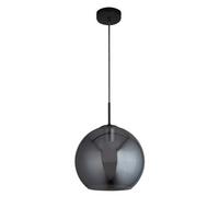 LAMPA WISZĄCA AMSTERDAM 1031-1SM - czarny, Design, metal/szkło (30/120cm)