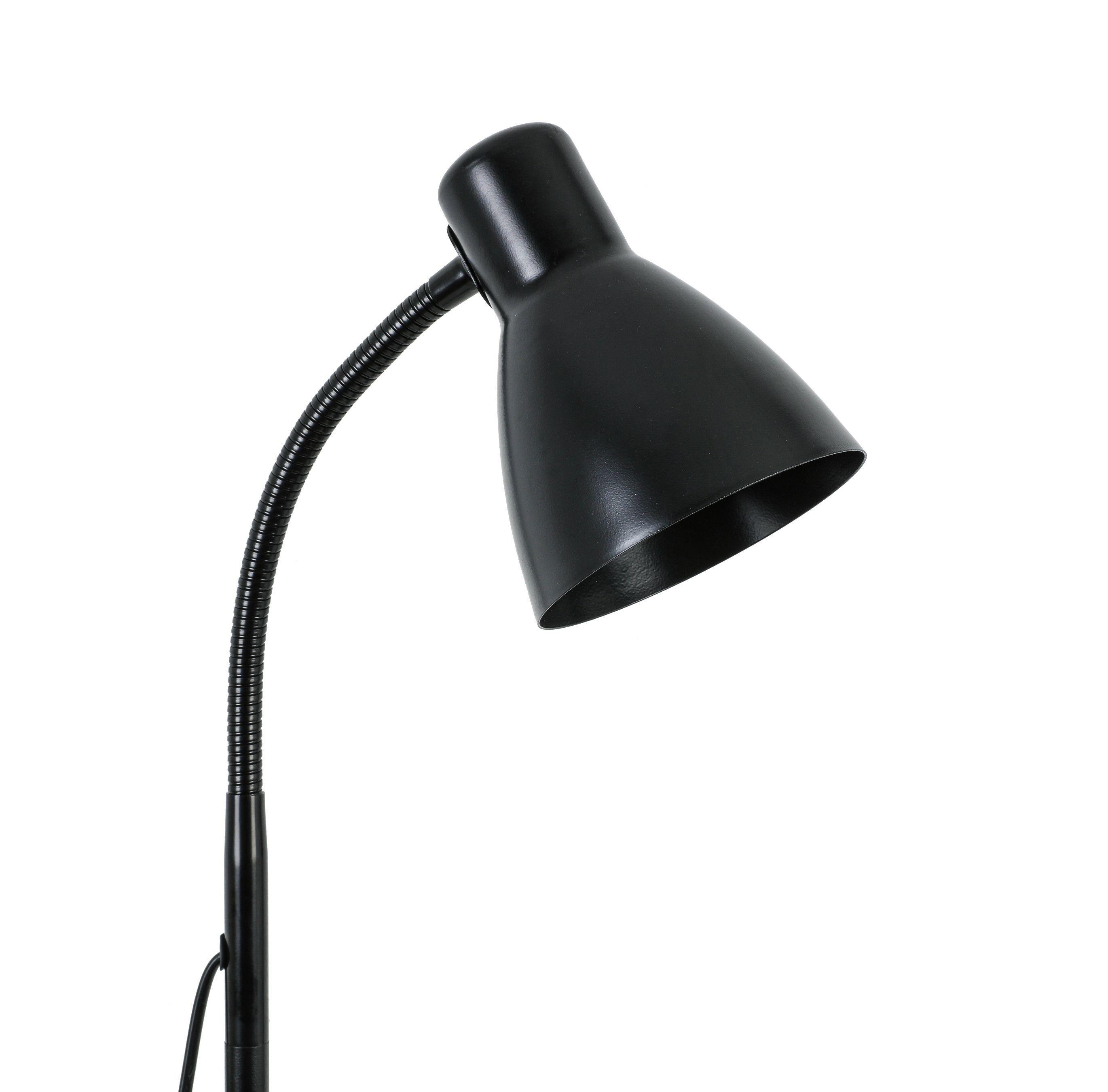 Podna Lampa Nomp - crna, Lajfstajl, metal/plastika (18/147cm) - Mömax