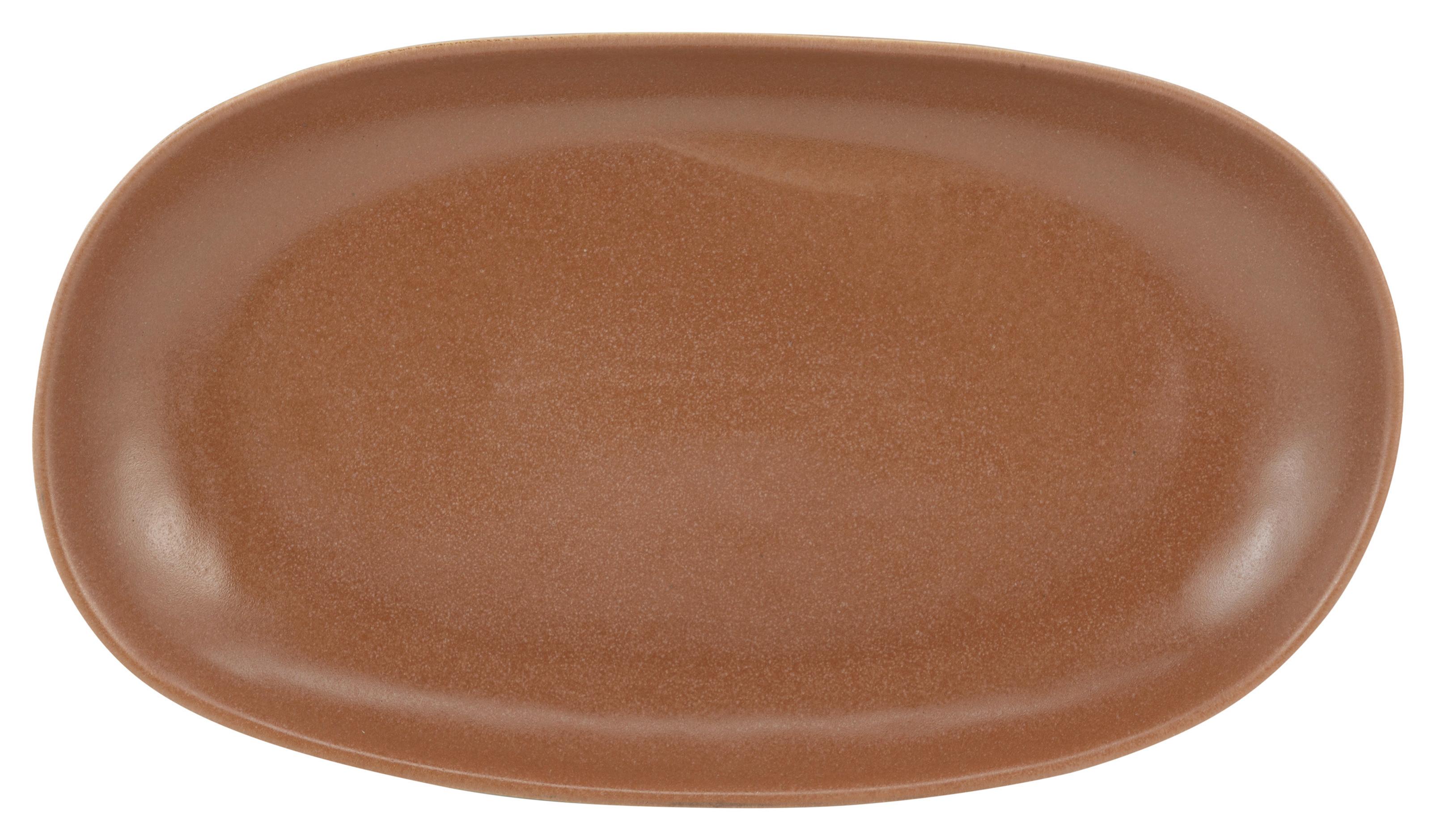 Dísztányér Sahara - terrakotta, Lifestyle, kerámia (29,5/18/3,5cm) - Zandiara