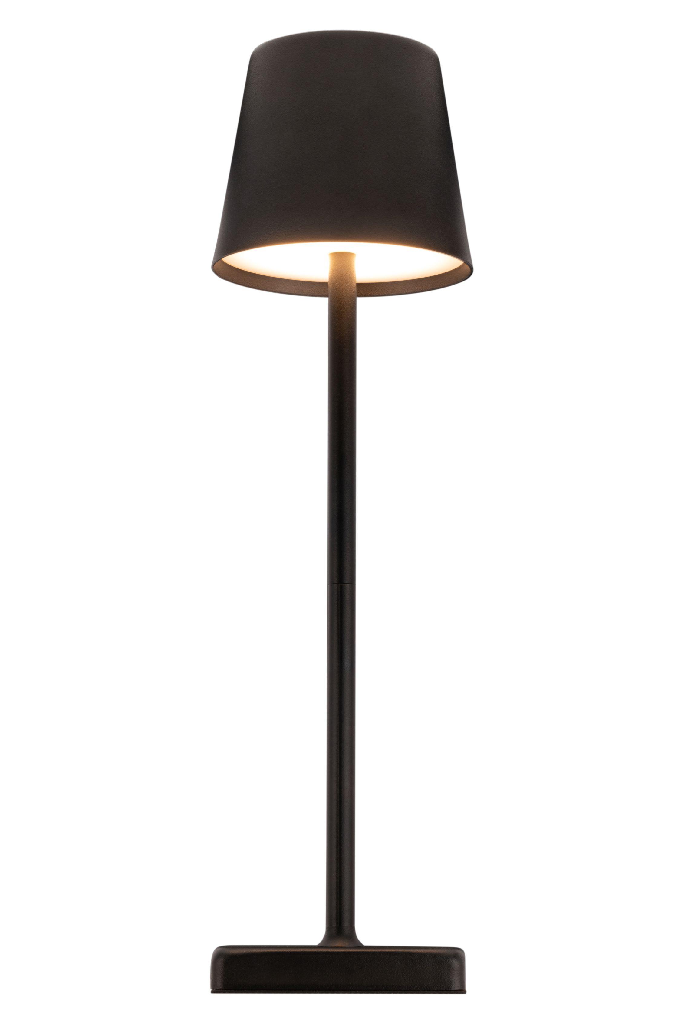 LAMPA SOLARNA MOBILE - czarny/biały, Basics, tworzywo sztuczne/metal (10,7/38cm) - Ambia Garden