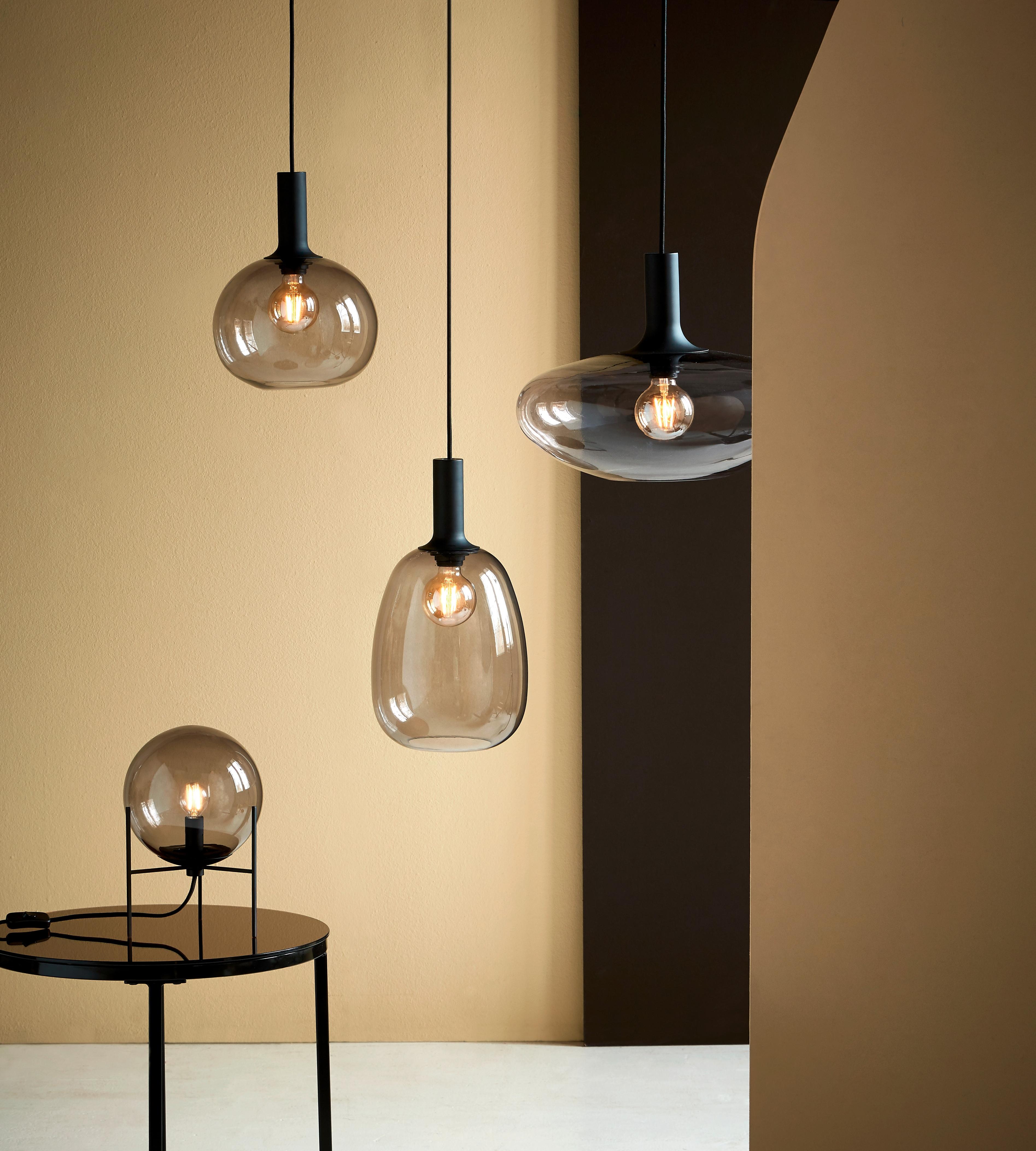 LAMPA WISZĄCA 47313047 - czarny, Basics, metal/szkło (25/325cm) - Nordlux