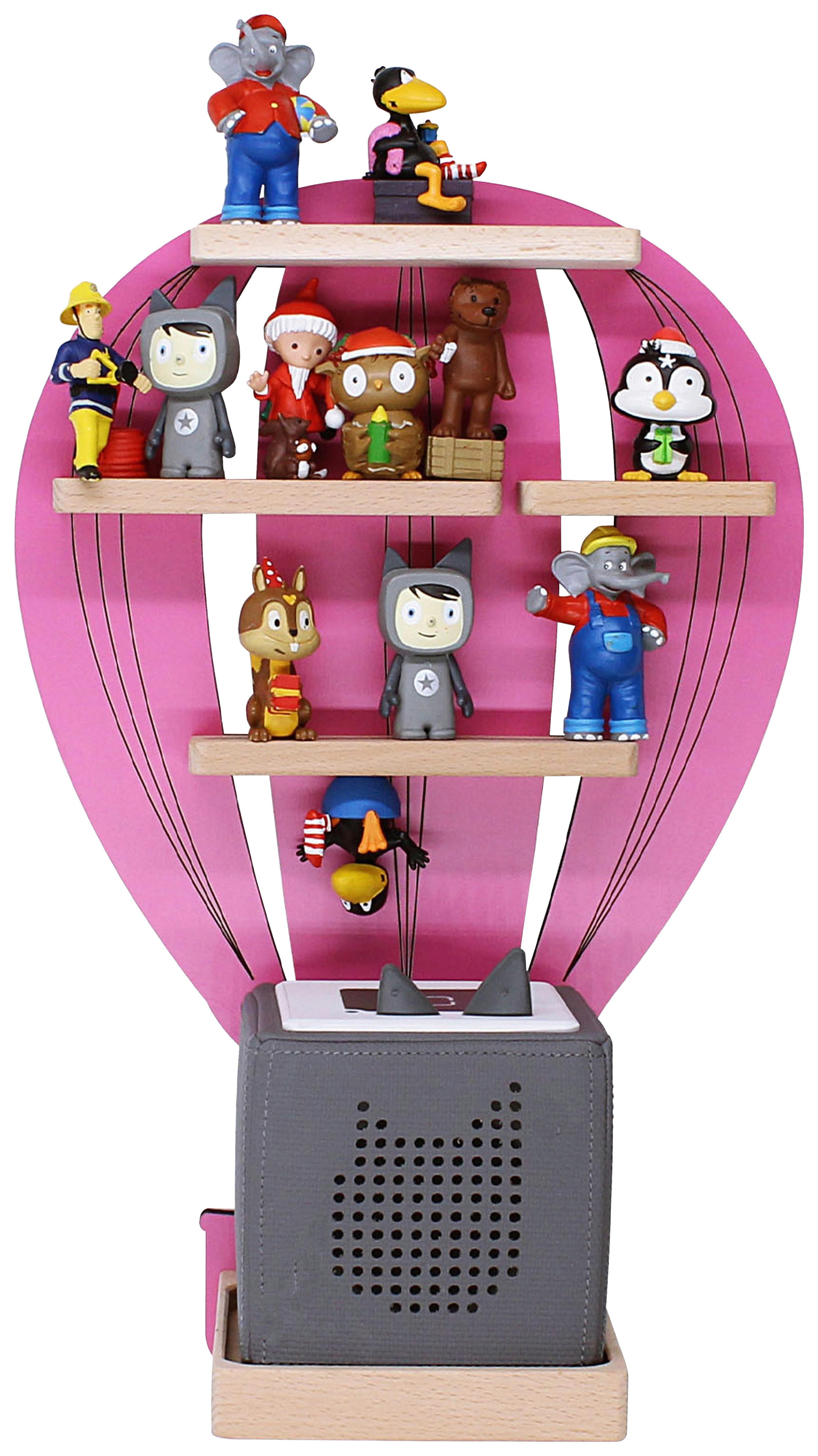 Kinderregal Boarti - Rosa, Modern, Holzwerkstoff (30/48/19cm) - Livetastic