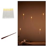 ZESTAW ŚWIEC LED 613-402219 / LICHTERKETTEN - biały, Basics, tworzywo sztuczne (1,5/15,5cm)