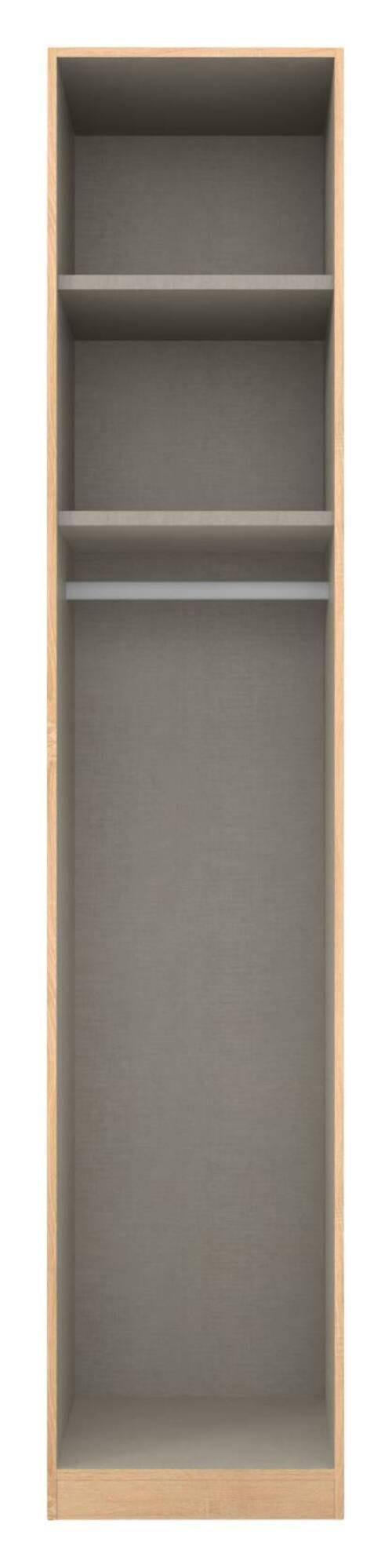 DULAP USI ROTATIVE ALABAMA - stejar Sonoma, Modern, material pe bază de lemn (47/229/54cm) - Modern Living