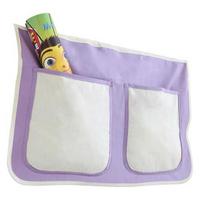 Betttasche "Stofftasche", lila/beige - Beige/Lila, KONVENTIONELL, Textil (56/32/2cm) - MID.YOU