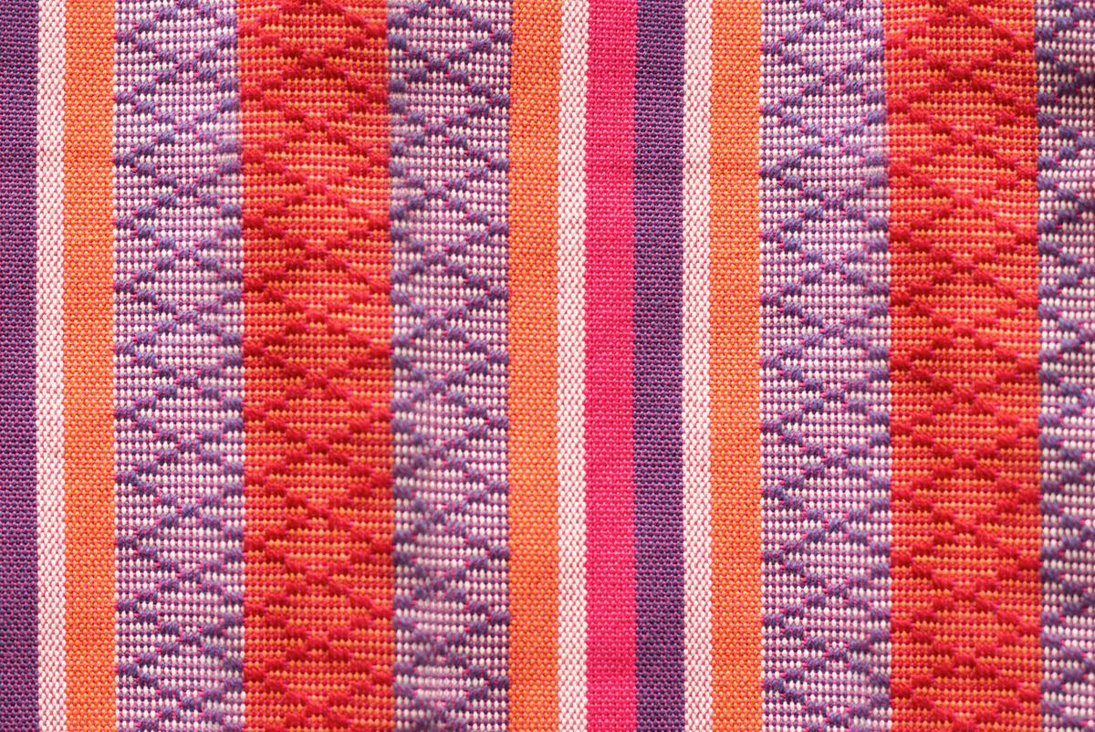 Hängesessel Comfort Hammock Echtholz Lila/Rosa/Pink - Pink/Lila, KONVENTIONELL, Holz/Textil (110/160/180cm) - La Siesta