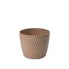 Übertopf Mira Eco Wood 17 Naturfarben Ø ca. 16,7cm - Naturfarben, KONVENTIONELL, Kunststoff (16,7/13,99cm) - Mömax