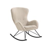 Gugalnik Lamb, Bež - črna/bež, Moderno, kovina/tekstil (70/102/94cm) - Livetastic