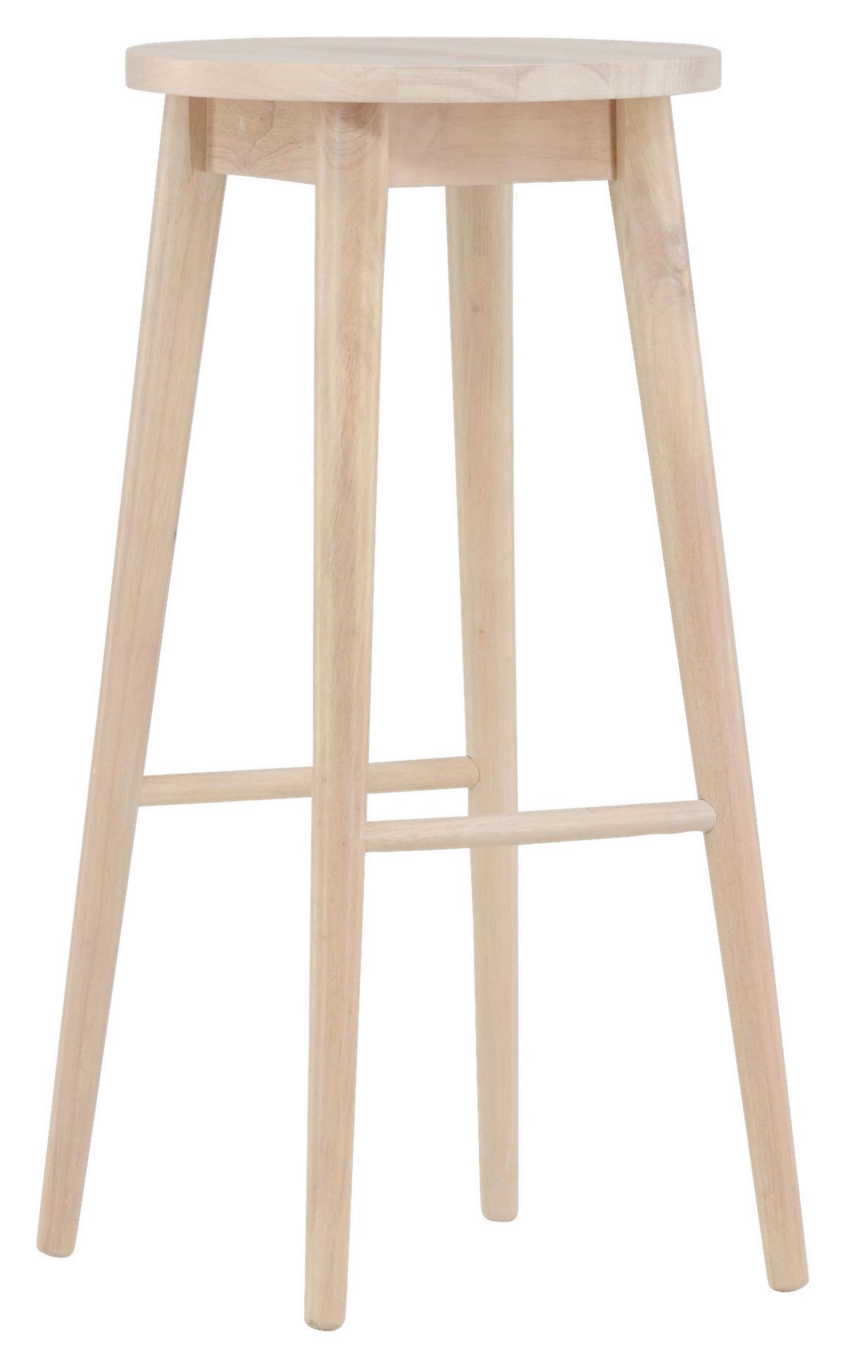 BARHOCKER-SET MOLLÖSAND - Weiß, Design, Holz (36/75/36cm) - Livetastic