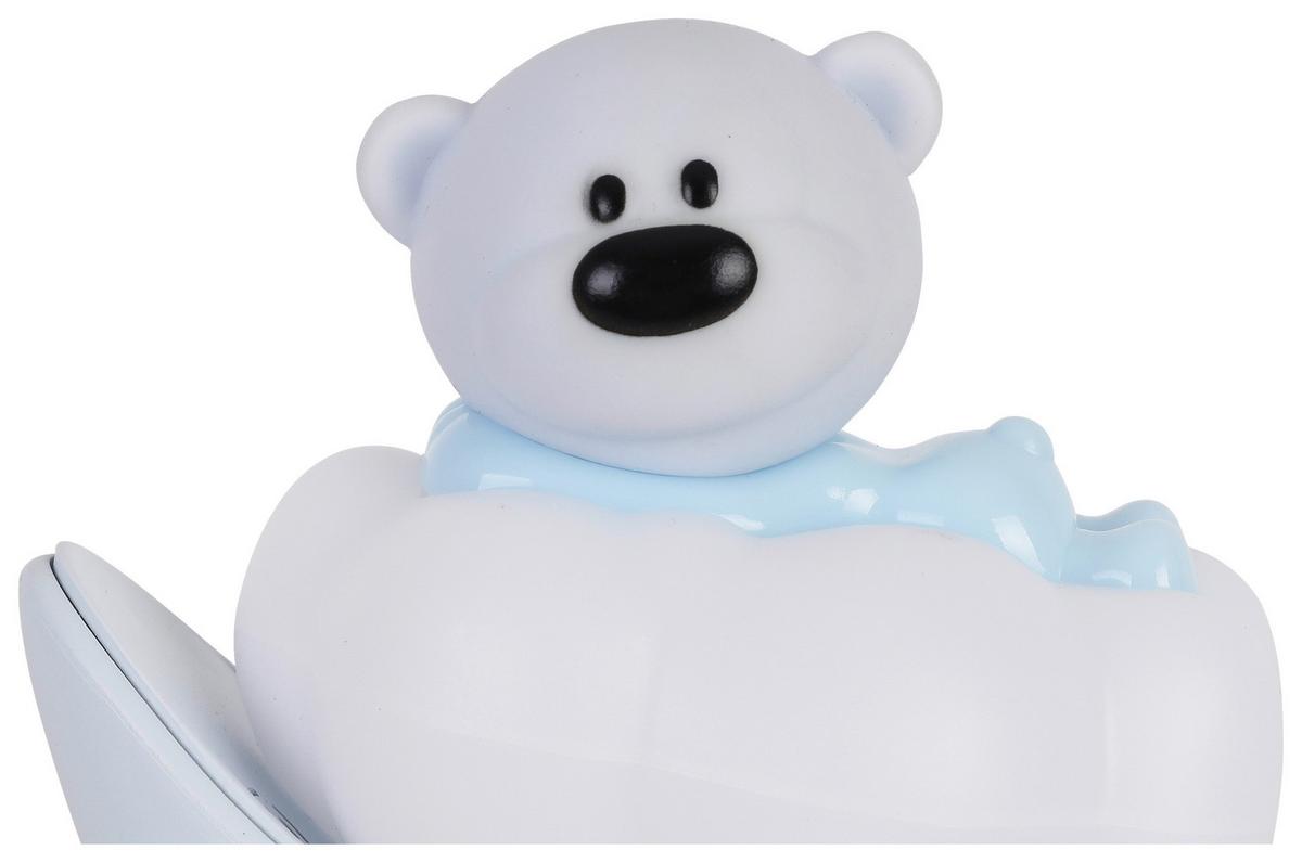 LED-Dekoleuchte Oli max. 2,5 Watt - Hellblau, Modern, Kunststoff (6,7/11/11,5cm) - Modern Living