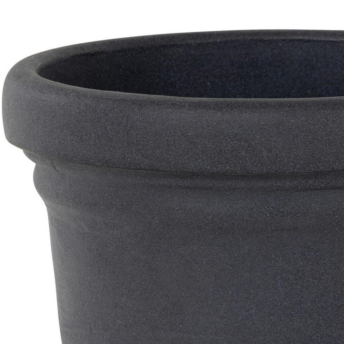 Pflanzentopf Anthrazit - Anthrazit, Basics, Kunststoff (70/52cm) - Siena Garden