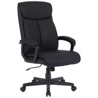 Scaun rotativ DIRECTION - negru, Modern, plastic/lemn (62/105-113/72cm) - Mömax