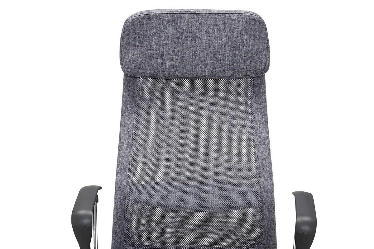 Pisarniški Stol Büro, Siva - srebrne barve/siva, Moderno, kovina/umetna masa (62/118/60cm) - Livetastic