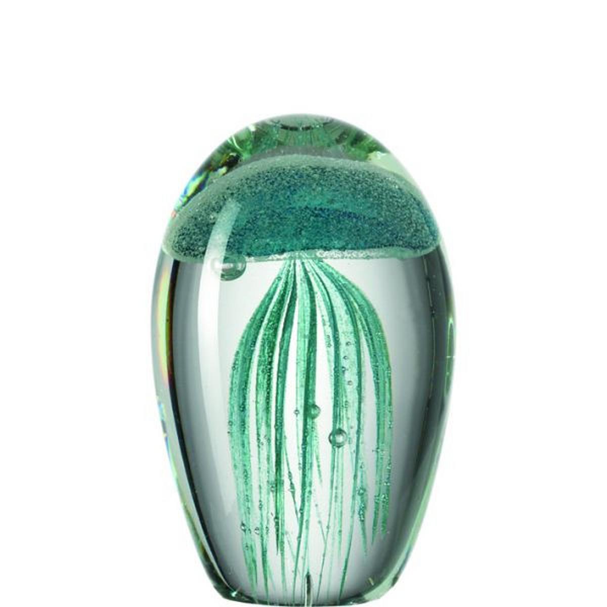 Dekotier Türkis - Türkis, Basics, Glas (7/10,5cm) - Leonardo