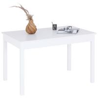 MASĂ BRICK 120 AZ - alb, Konventionell, material pe bază de lemn (120-160/80/76cm)