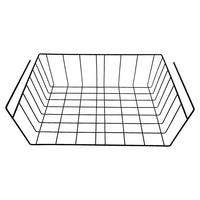 REGALKORB Gustav in Schwarz - Schwarz, Metall (39/14/25cm) - Mömax