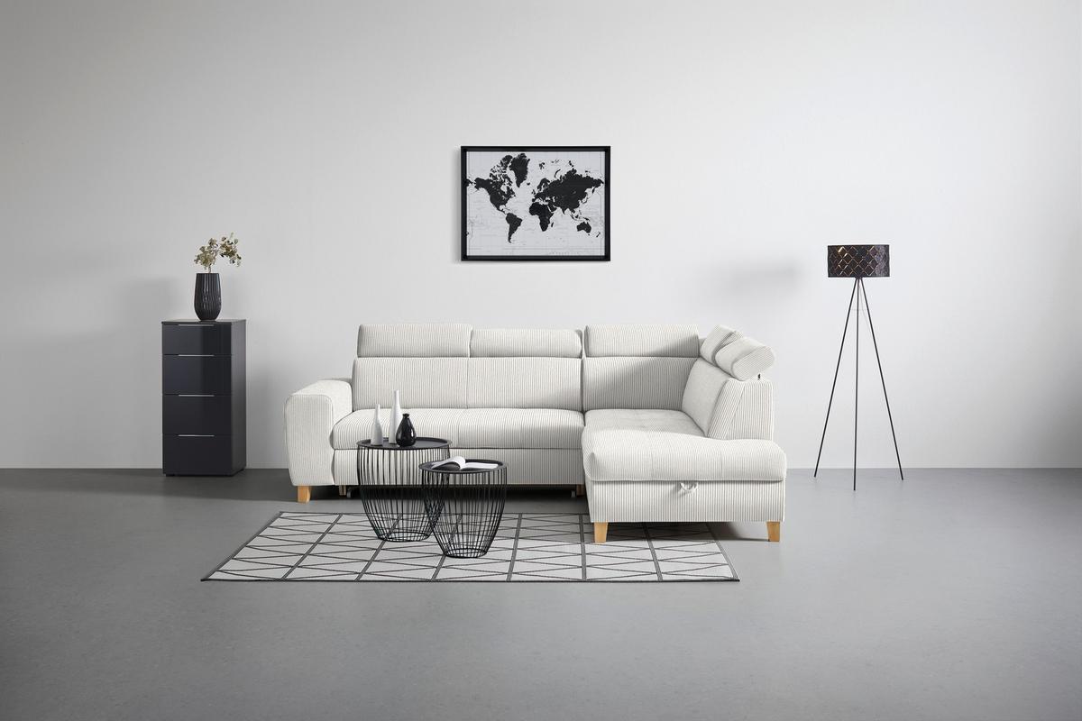 Coltar LUGO - bej, Modern, plastic/lemn (266/98/205cm) - Mömax