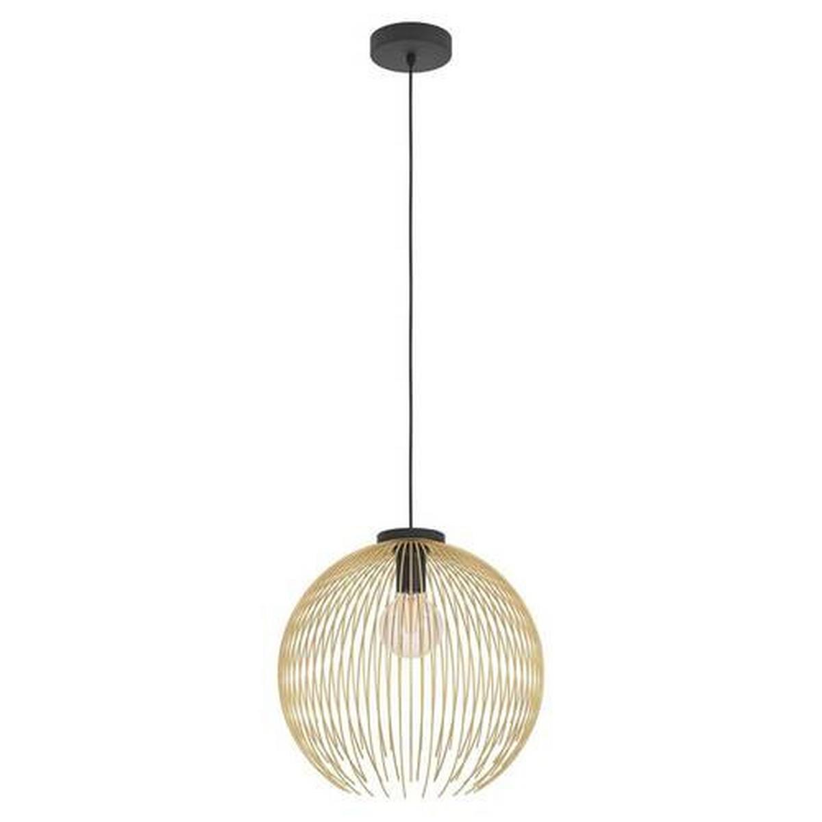 LAMPA WISZĄCA 901003 VENEZUELA - kolor złoty, Basics, metal (40/110cm) - Eglo