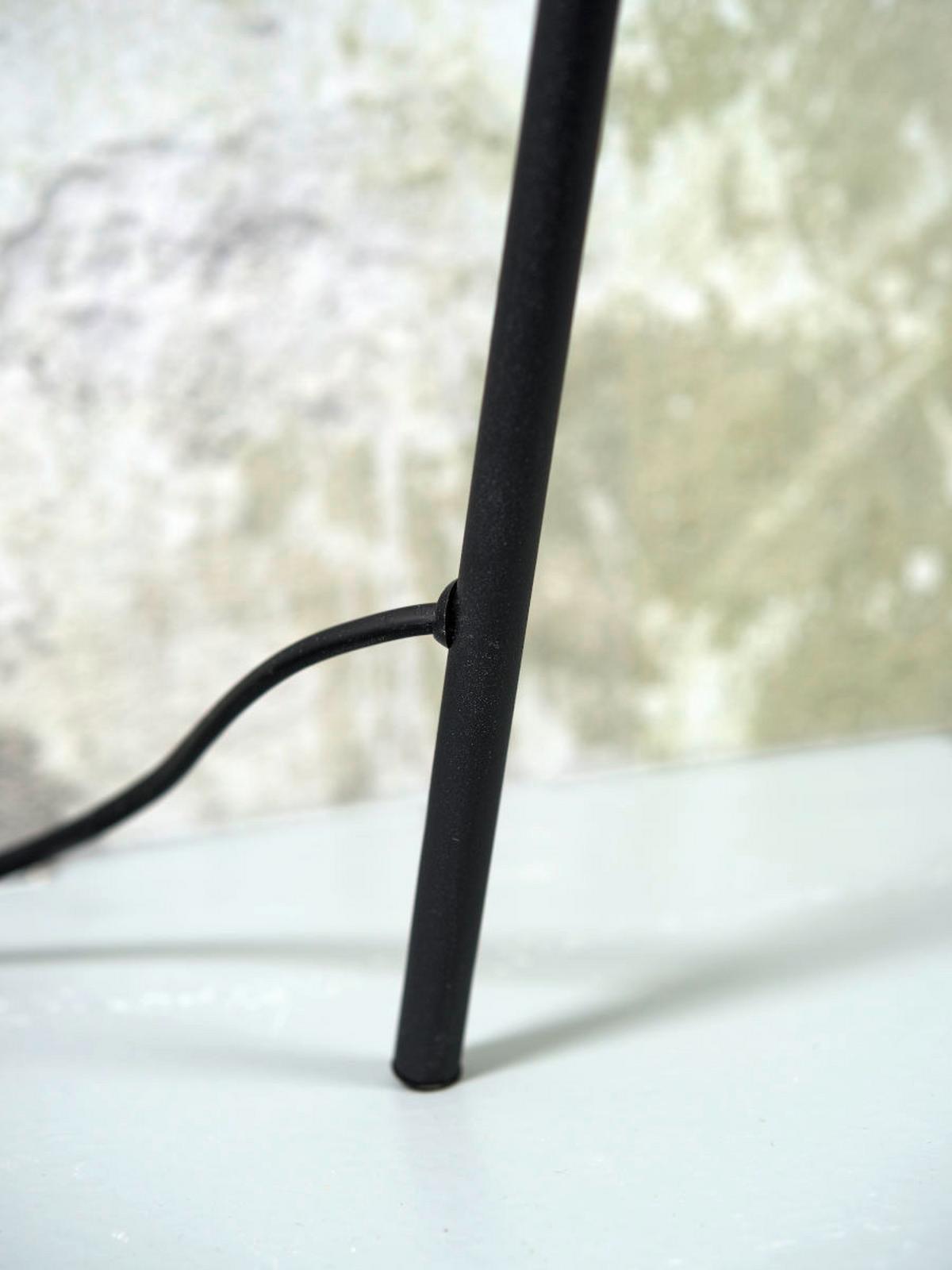 LAMPA STOJĄCA LIMA/F/B/6030/W - biały/czarny, Trend (61/61/175cm) - It's about Romi