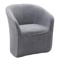 Sessel Dunkelgrau - Dunkelgrau/Anthrazit, MODERN, Holzwerkstoff/Textil (72/77/72cm) - Mömax modern living