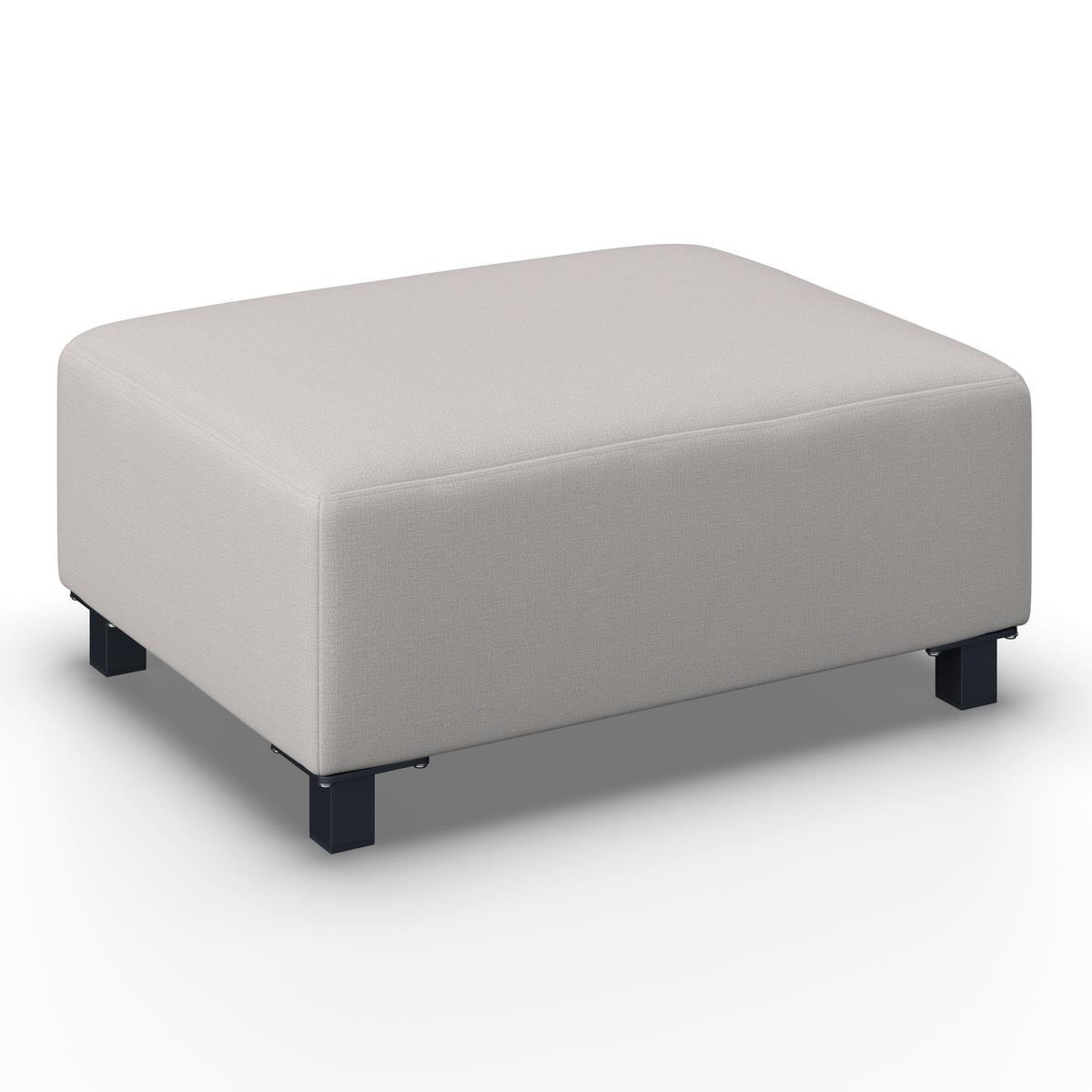 Loungegarnitur Andonia Hellgr. Outdoorstoff/Metall +Abdeckung - Hellgrau/Grau, MODERN, Textil/Metall (227/72/85cm) - Bessagi Garden