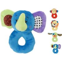 Plüss Csörgő 339300060 - sárga/piros, textil (13cm)