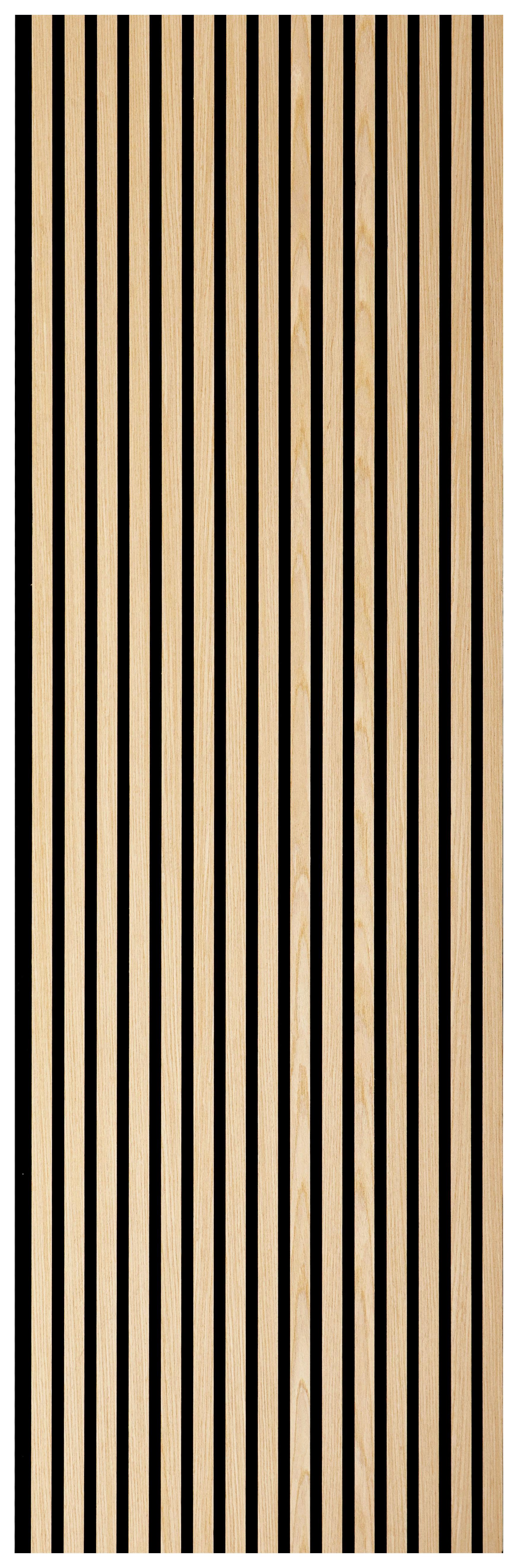 Akustikpaneel Eiche hell - Eiche Bianco/Eichefarben, Basics, Holz/Holzwerkstoff (56/244/1.8cm) - Novel