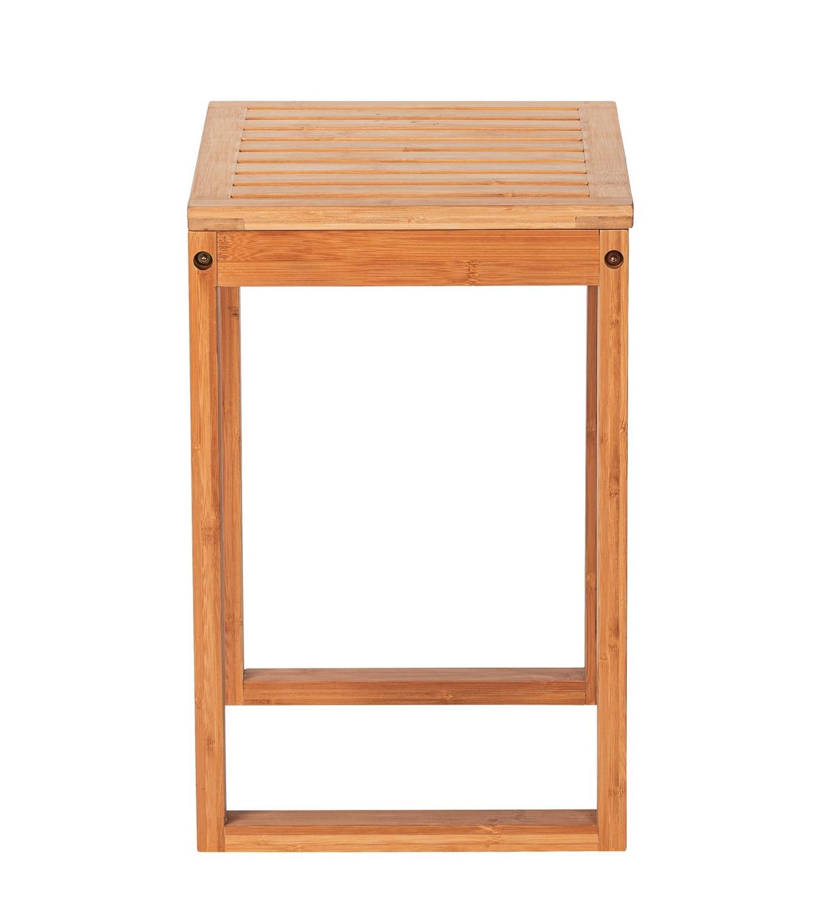 Hocker in Naturfarben - Naturfarben, KONVENTIONELL, Naturmaterialien (40/30/46cm) - Mömax