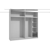 Fiókos Betét Arbela - szürke, Basics, faalapú anyag (44/38/41,5cm) - Ti'me