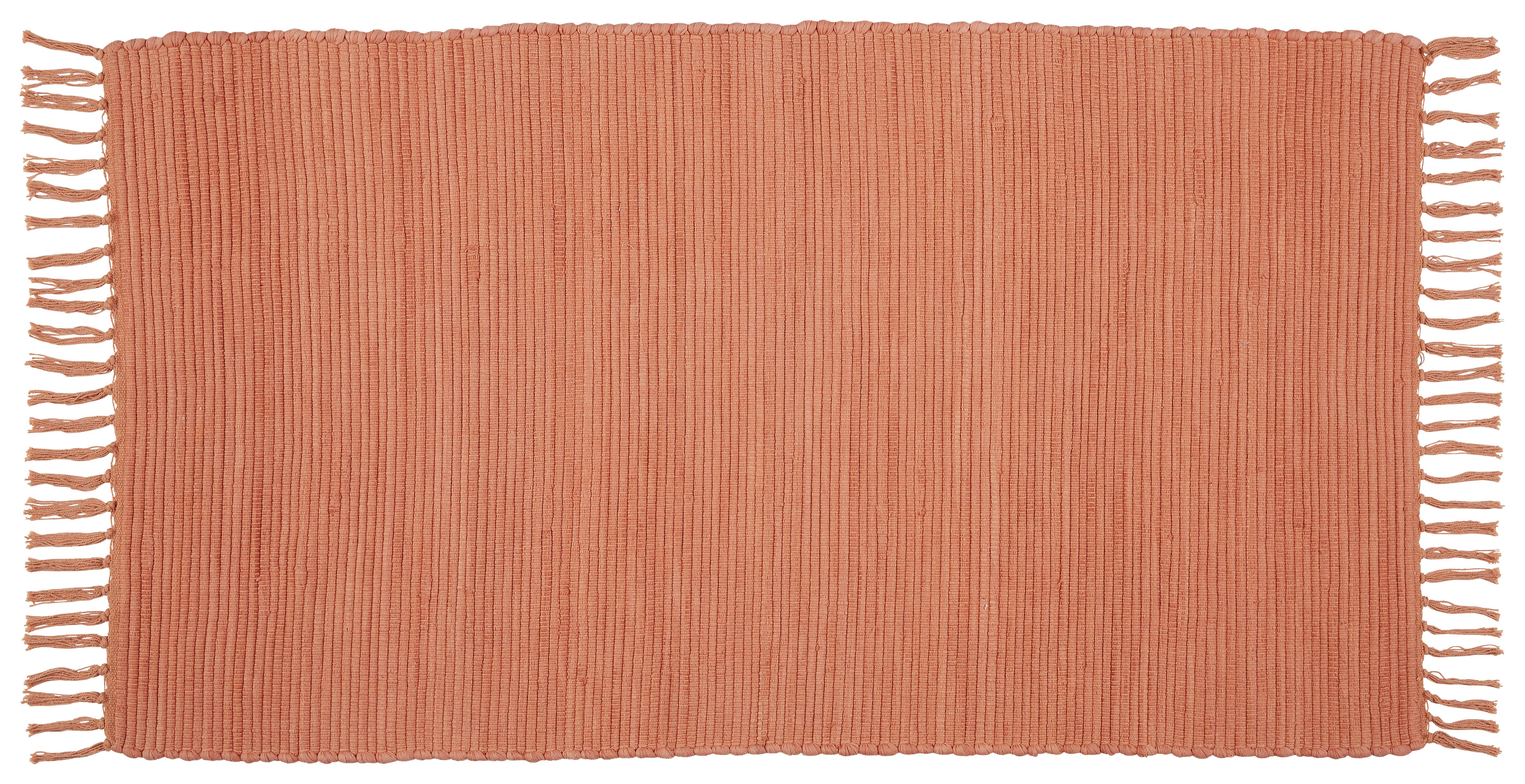 Fleckerlteppich Julia in Apricot ca. 70x230cm - Orange, Romantik / Landhaus, Textil (70/230cm) - Modern Living
