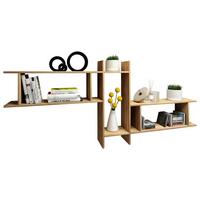 WANDREGALSET SIROLA MAXI - Honigeiche, Design, Holzwerkstoff (21/152/14cm) - MID.YOU