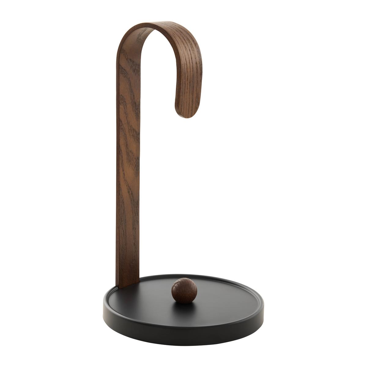 Držač Role Kuhinjskog Papira Magnus - crna, Moderno, drvo (17.37/17.37/31.12cm) - Mömax