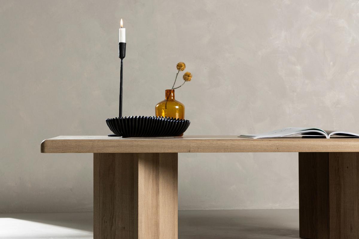 COUCHTISCH LILLEHAMMER - Hellbraun, Design, Holz (140/80/40cm) - Livetastic