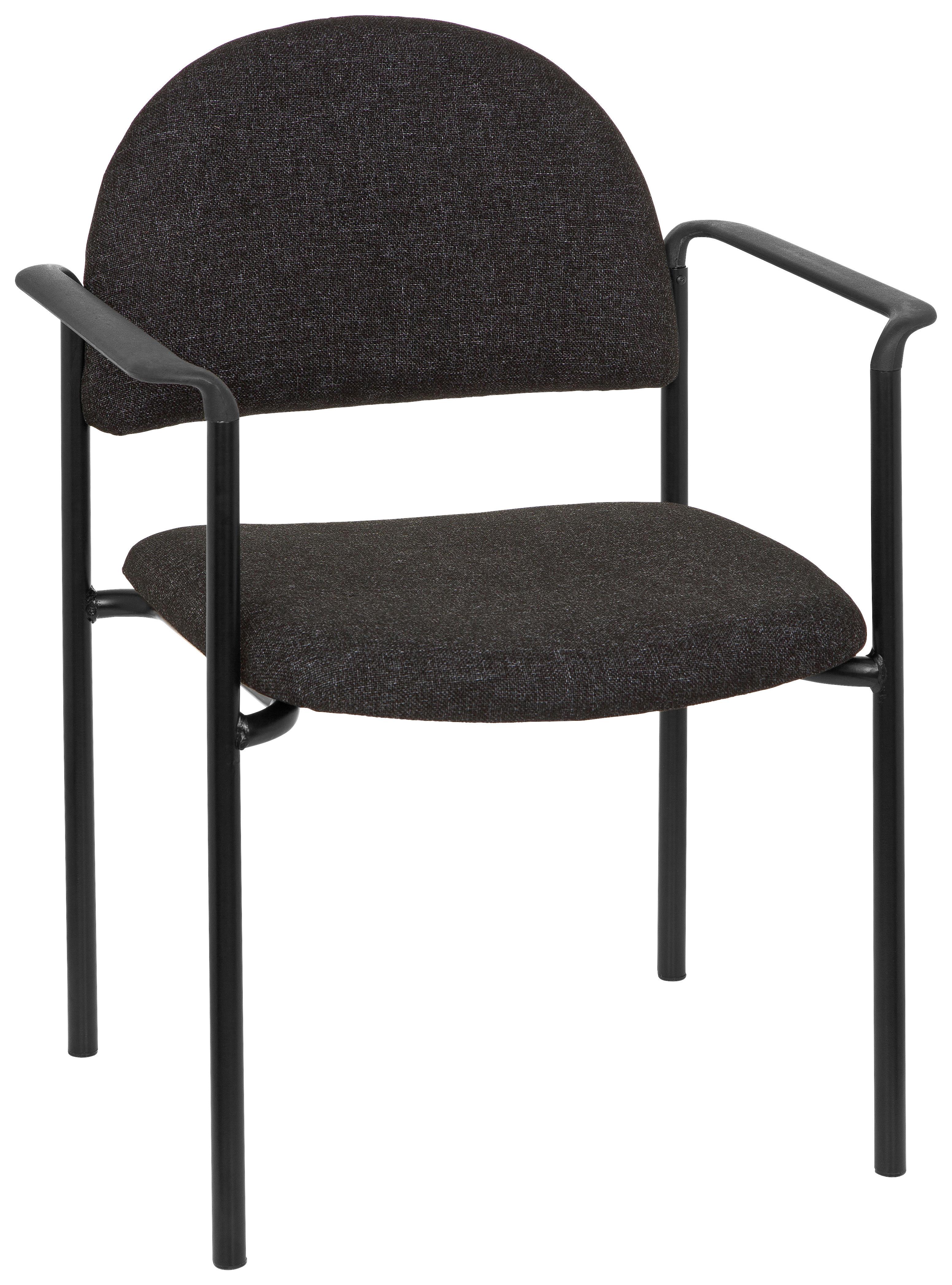 Konferenčni Stol Xt 700, Siva - temno siva/črna, Basics, kovina/tekstil (55/84/42cm) - MID.YOU