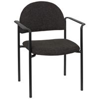 Konferenčni Stol Xt 700, Siva - temno siva/črna, Basics, kovina/tekstil (55/84/42cm) - MID.YOU