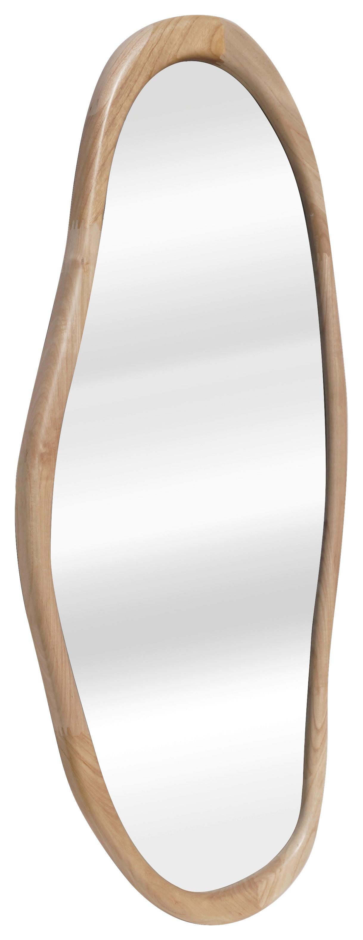 SPEGEL SURI - naturfärgad, Modern, trä/glas (64,5/128,5/2,8cm) - Mömax