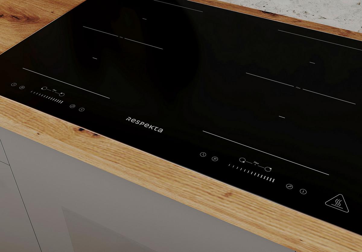 Set S Štedilnikom Aset121m8800i - črna, Basics, kovina/steklo (59,5/65,4/52,1cm) - Respekta