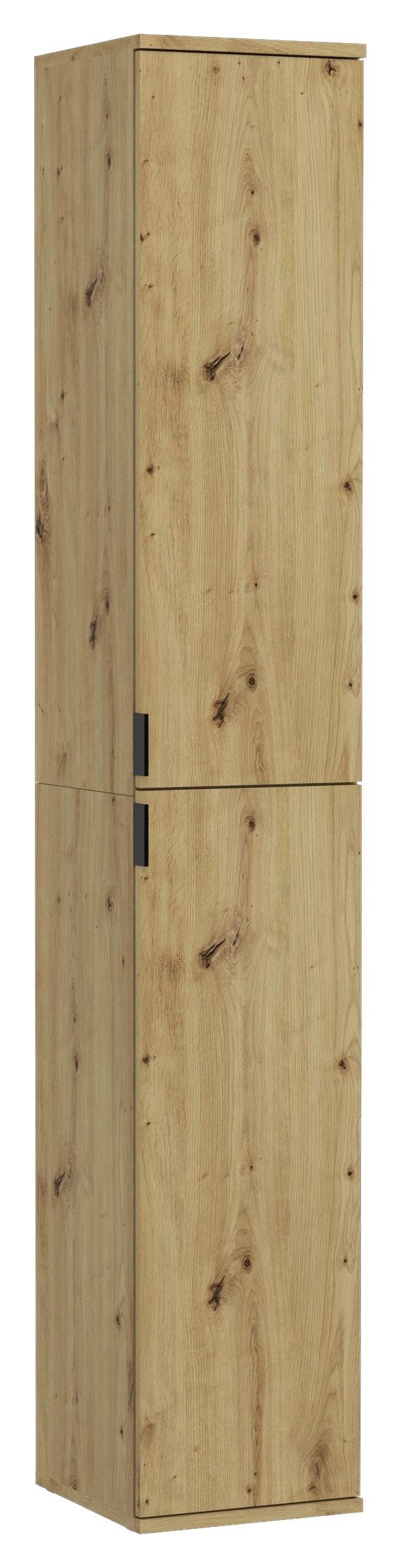 Drehtürenschrank Projekt X ca. 30x193 cm Artisan Eiche - KONVENTIONELL, Holzwerkstoff/Metall (30/193/34cm) - MID.YOU