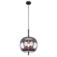 LAMPA WISZĄCA 15345H1 - czarny, Design, metal/szkło (30/120cm) - Globo