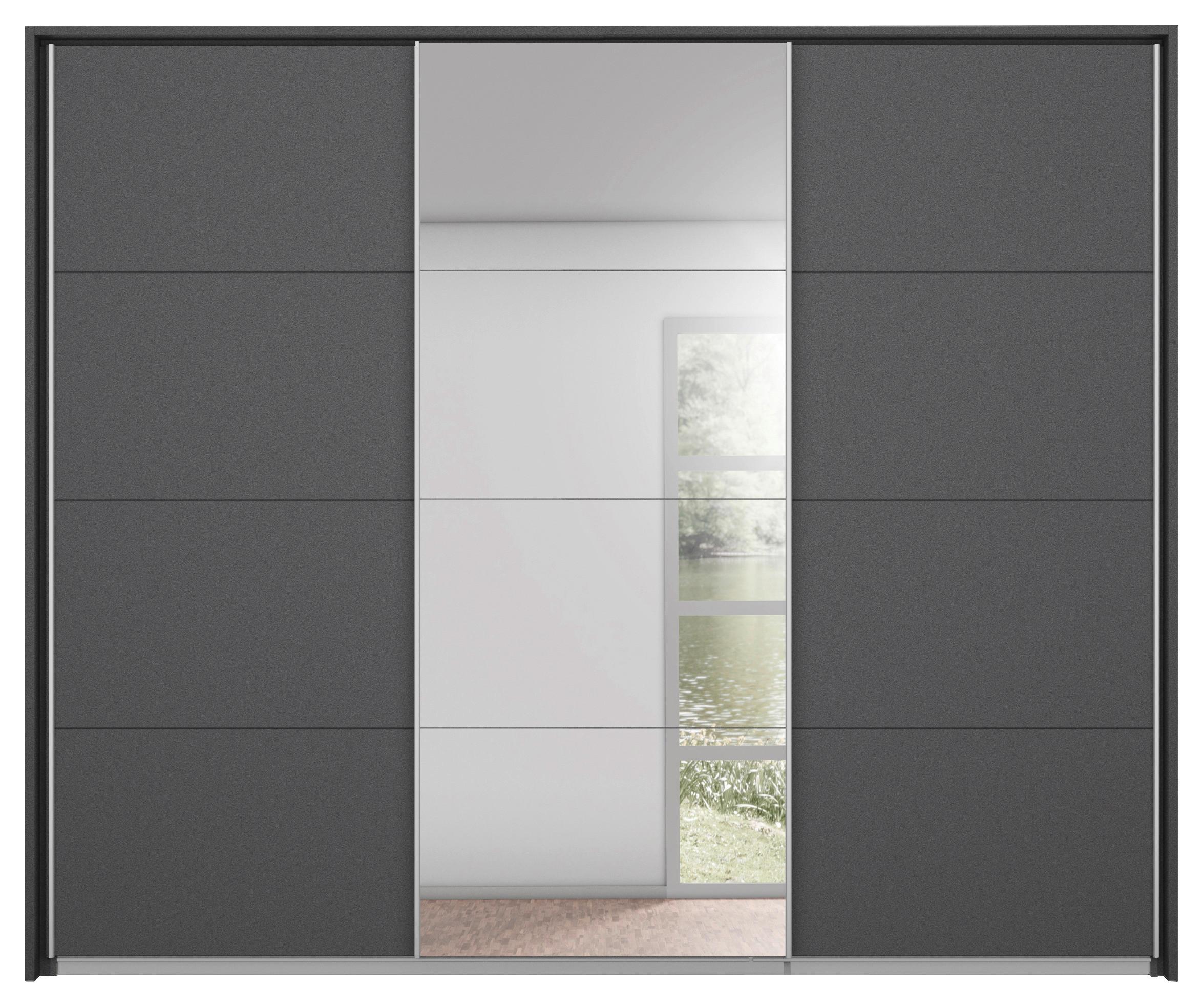 Ramă pentru dulap MIAMI - gri, Modern, material pe bază de lemn (278/214/64cm)