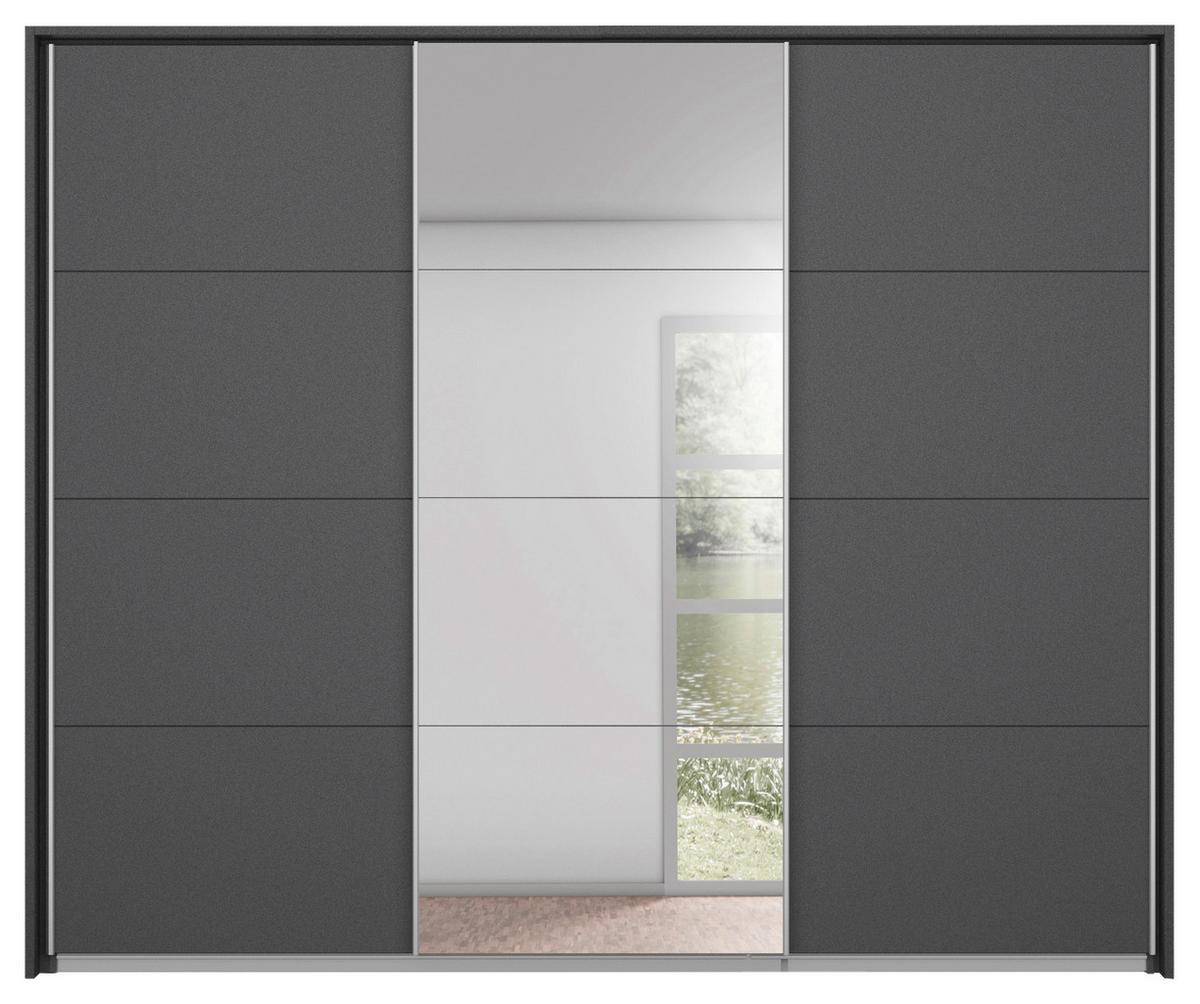 Ramă pentru dulap MIAMI - gri, Modern, material pe bază de lemn (278/214/64cm)