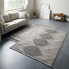 Ravno Tkana Preproga Valencia - siva/antracit, Moderno, tekstil (160/230cm) - Modern Living
