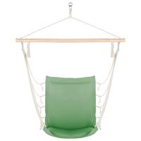 Hängesessel Relax in Jadegrün - Jadegrün/Naturfarben, Holz/Textil (100/47cm) - Modern Living