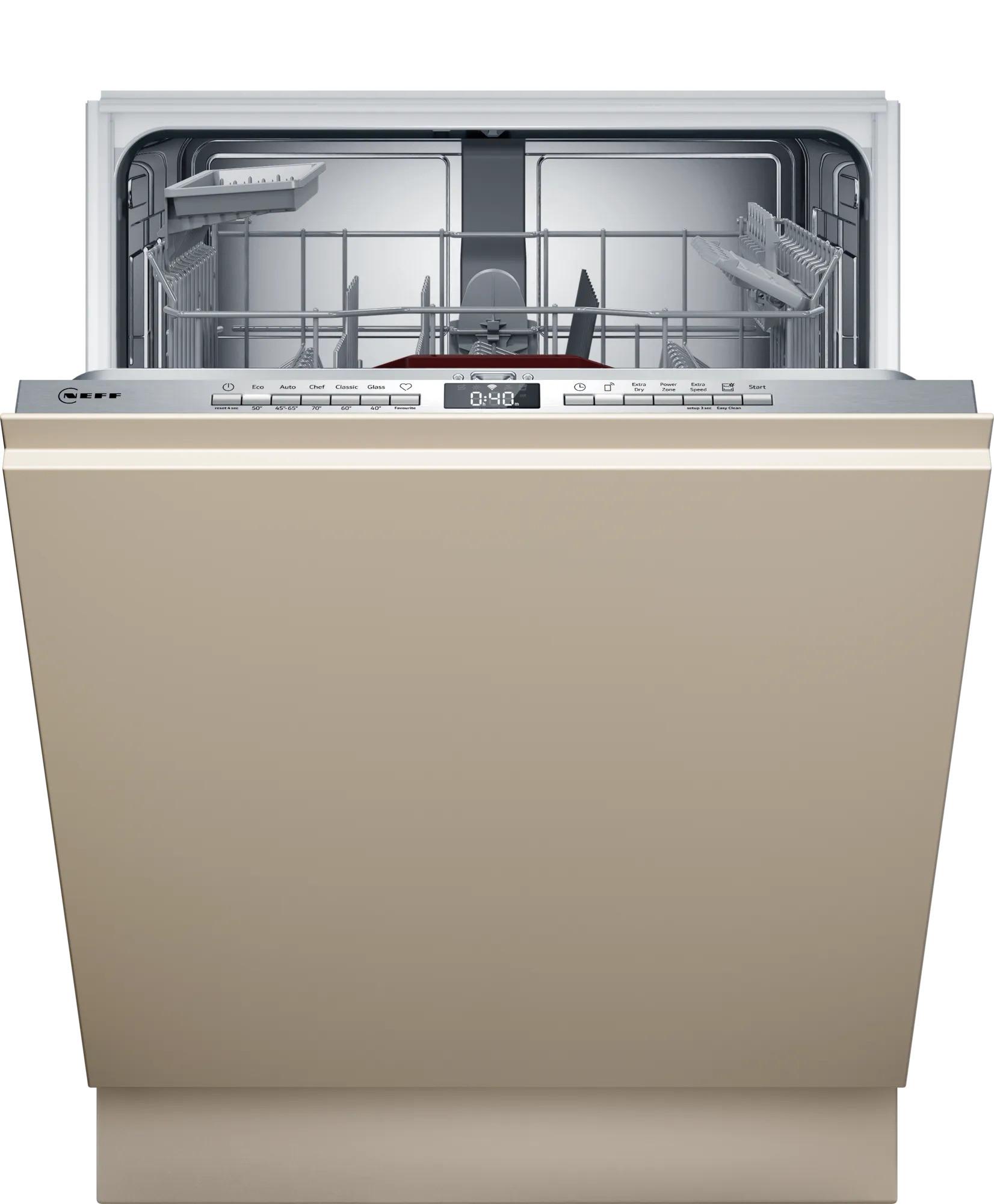 Geschirrspüler S255EAX16E - Cappuccino, MODERN, Metall (86,5/59,8/55cm) - Neff