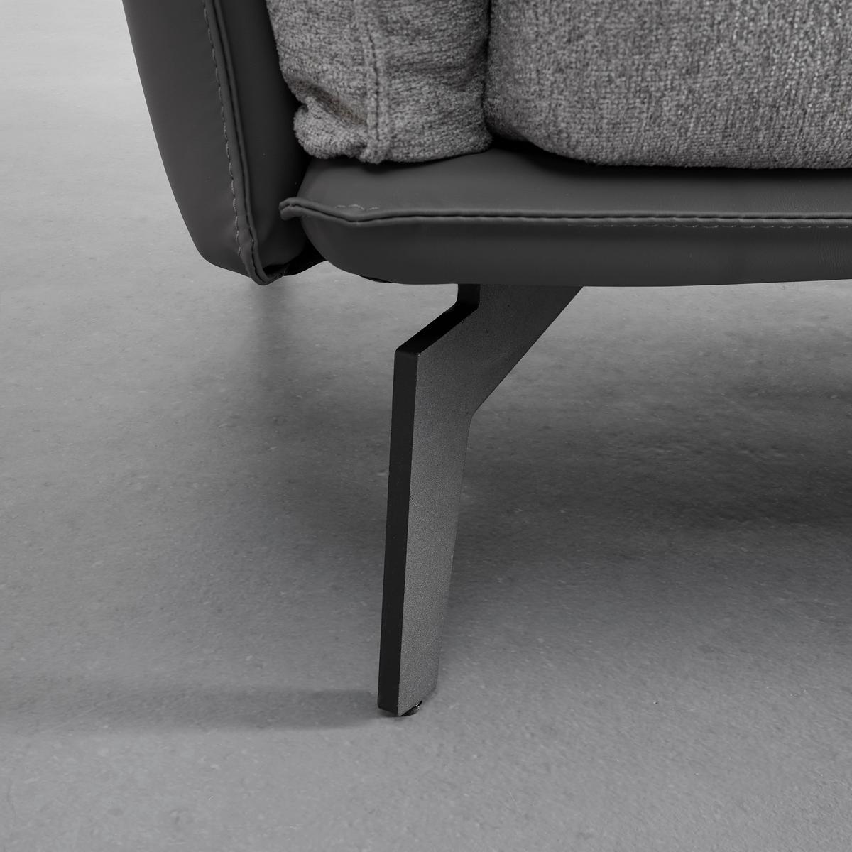 Canapea modulara ELICIA - gri deschis, Modern, lemn/metal (364/88/172cm) - Bessagi Home