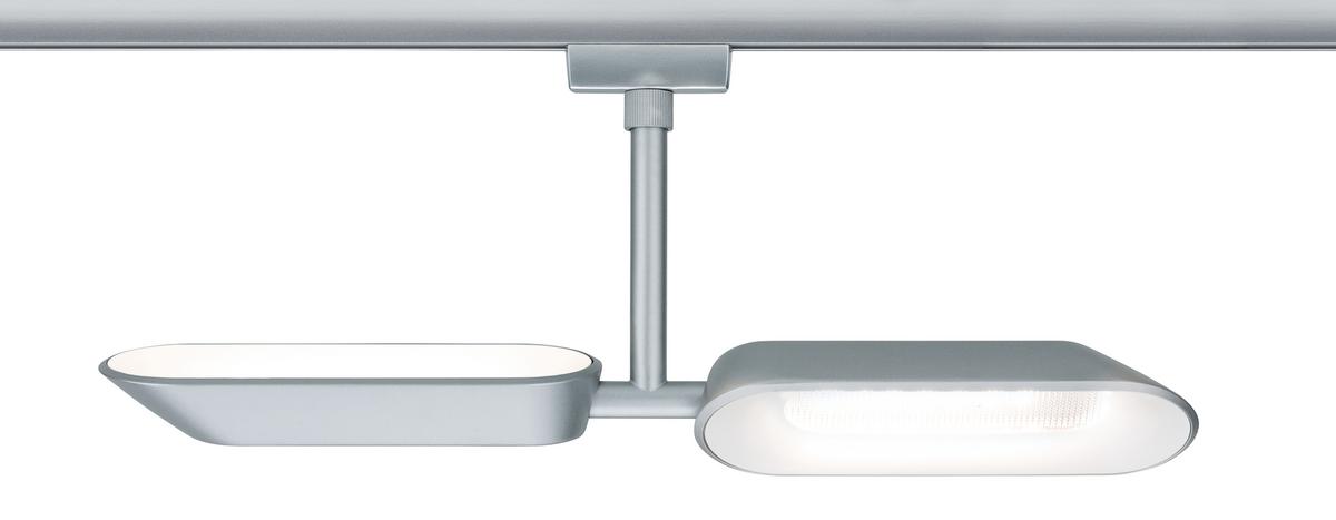 Schienensystem-Strahler Spot Dipper max. 16 Watt - Chromfarben, Design, Metall (37,5/17/2,6cm) - Paulmann