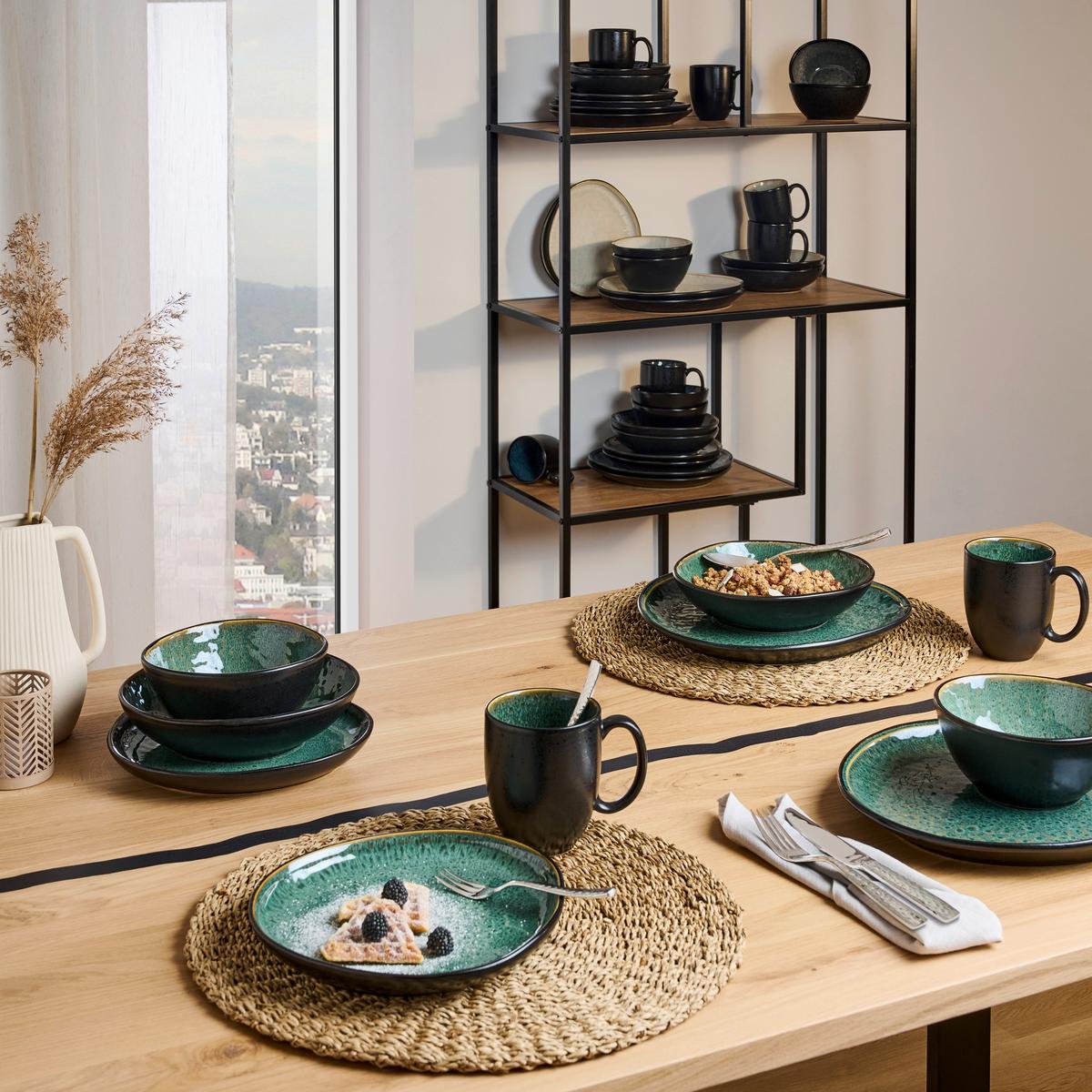 ZESTAW SZTUĆCÓW CRAFTED - kolor stalowy, Konventionell, metal - Novel